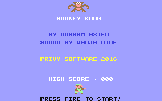 Bonkey Kong — sstitle (WOR)
