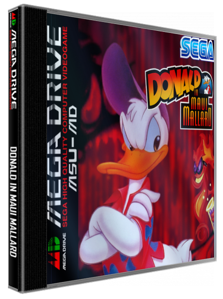 Donald in Maui Mallard — box-3D (WOR)