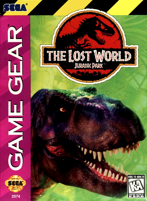 Lost World - Jurassic Park, The box art