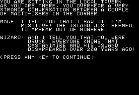 Eamon 200 - The Lost Isle — ss (WOR)