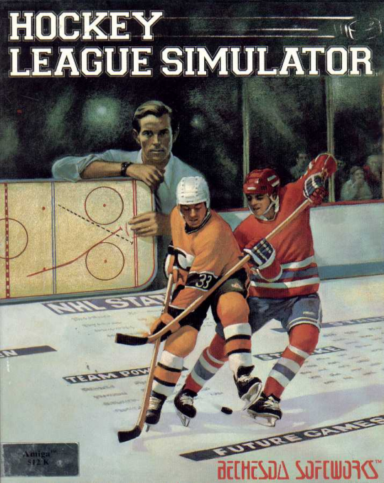 Hockey League Simulator box art