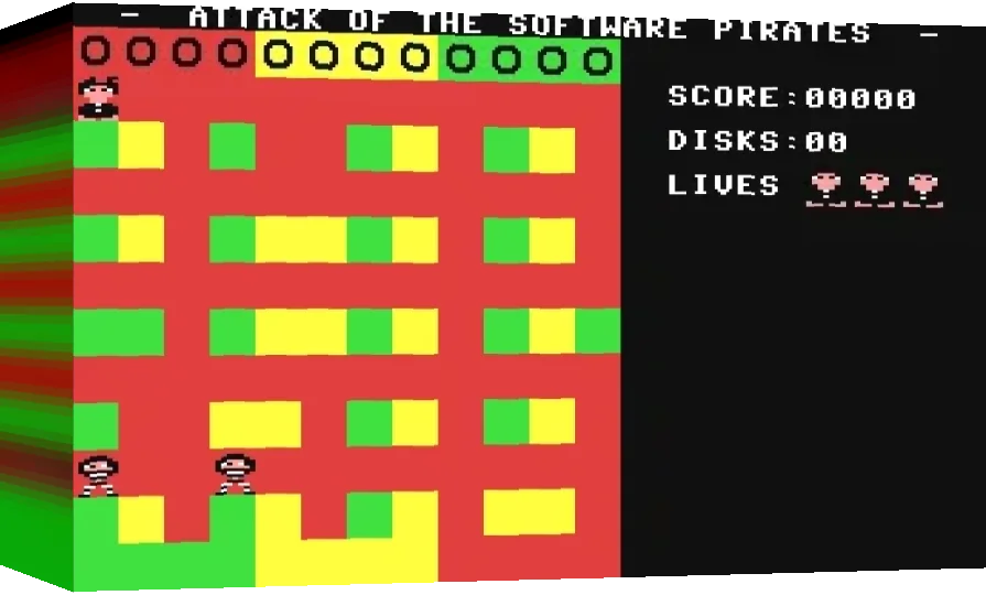 Attack of the Software Pirates — box-3D (WOR)