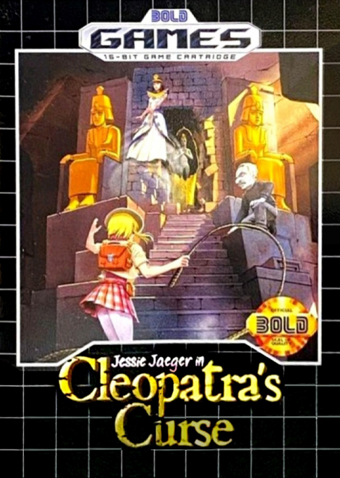 Jessie Jaeger In Cleopatra's Curse box art
