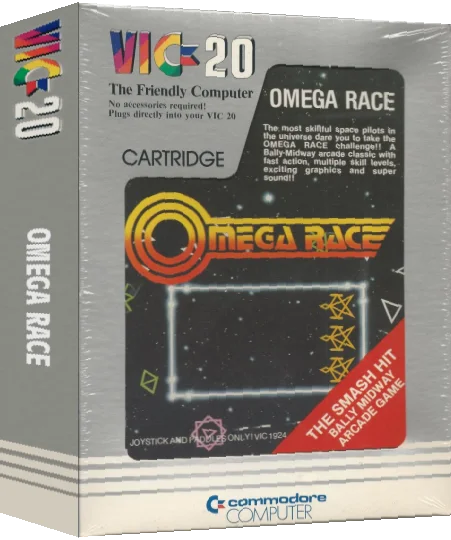Omega Race — box-3D (US)