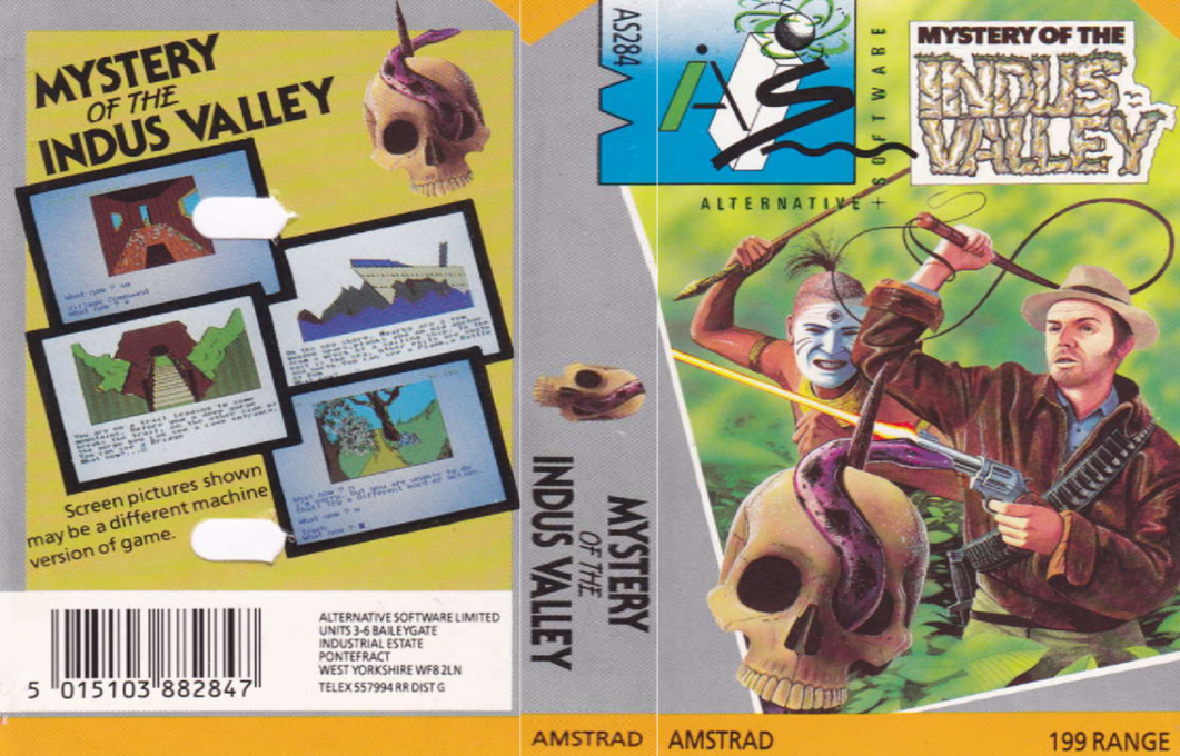 Mystery Of The Indus Valleys — box-texture (EU)