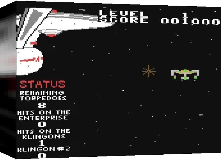 Star Trek : The Klingon Attack — box-3D (WOR)