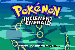 Pokemon : Inclement Emerald — sstitle (WOR)