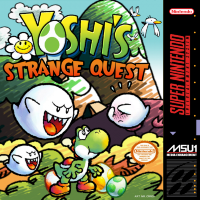 Yoshi's Strange Quest box art