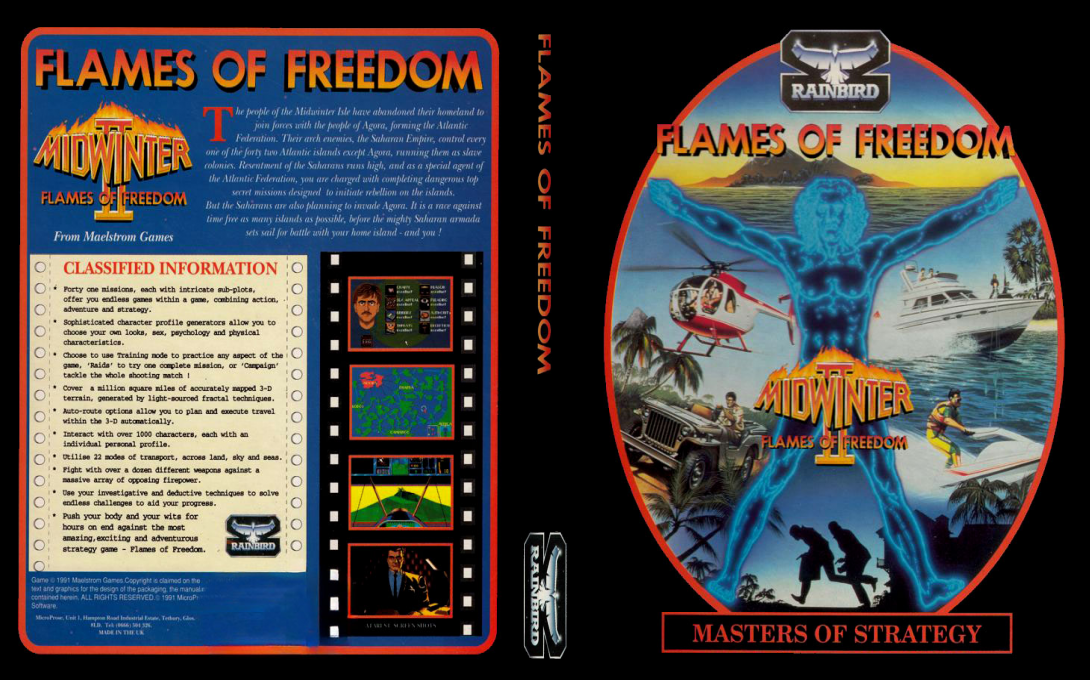 Midwinter 2 - Flames Of Freedom — box-texture (EU)
