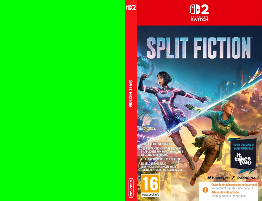 Split Fiction — box-texture (EU)