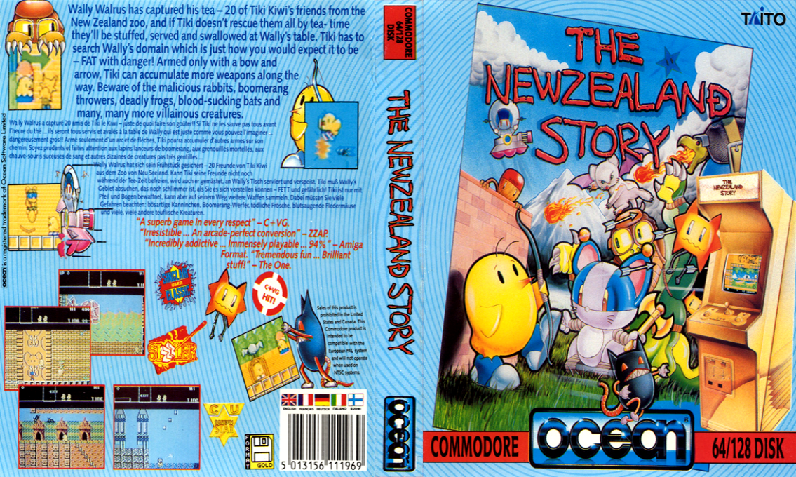 New Zealand Story, The — box-texture (EU)
