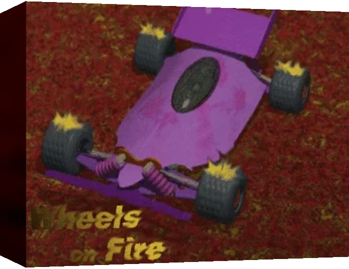 Wheels On Fire — box-3D (WOR)