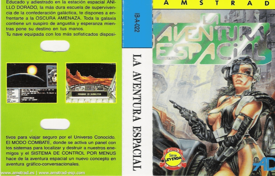 Aventura Espacial, La — box-texture (SP)
