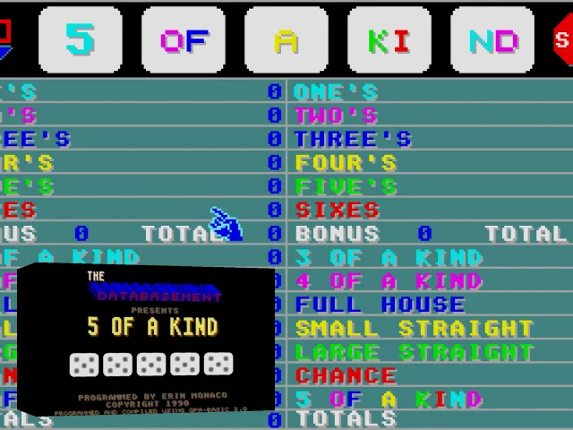 5 Of A Kind — mixrbv2 (WOR)