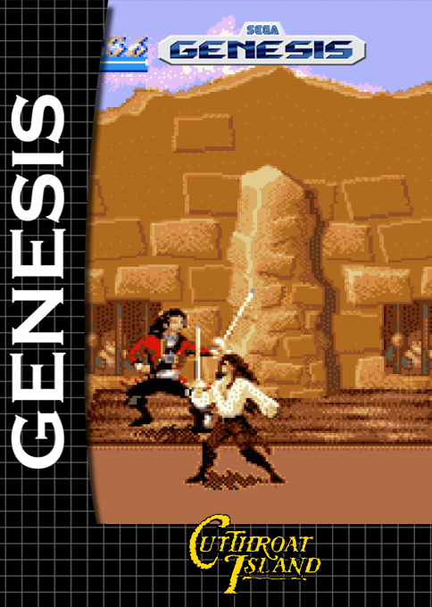 Cutthroat Island — box-2D (SS)