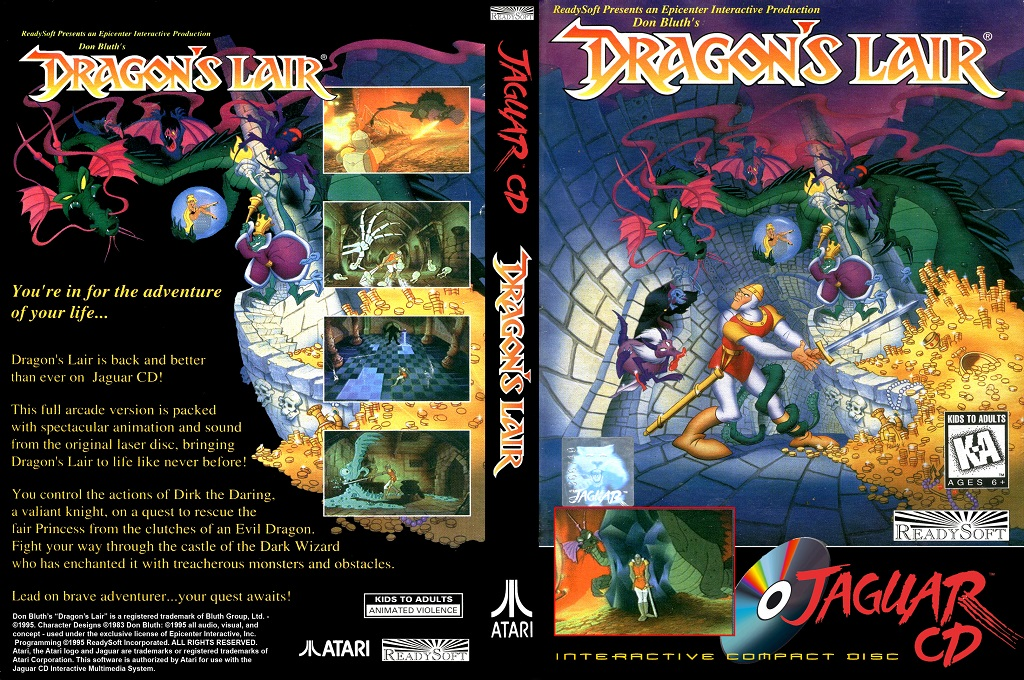 Dragon's Lair — box-texture (US)