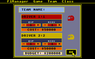 F1 Manager — ss (WOR)