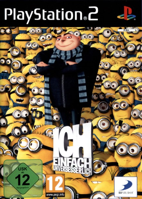 Despicable Me - The Game — box-2D (DE)