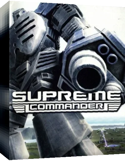 Supreme Commander — box-3D (EU)
