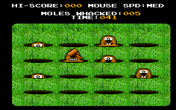 Whack-a-mole — ss (WOR)