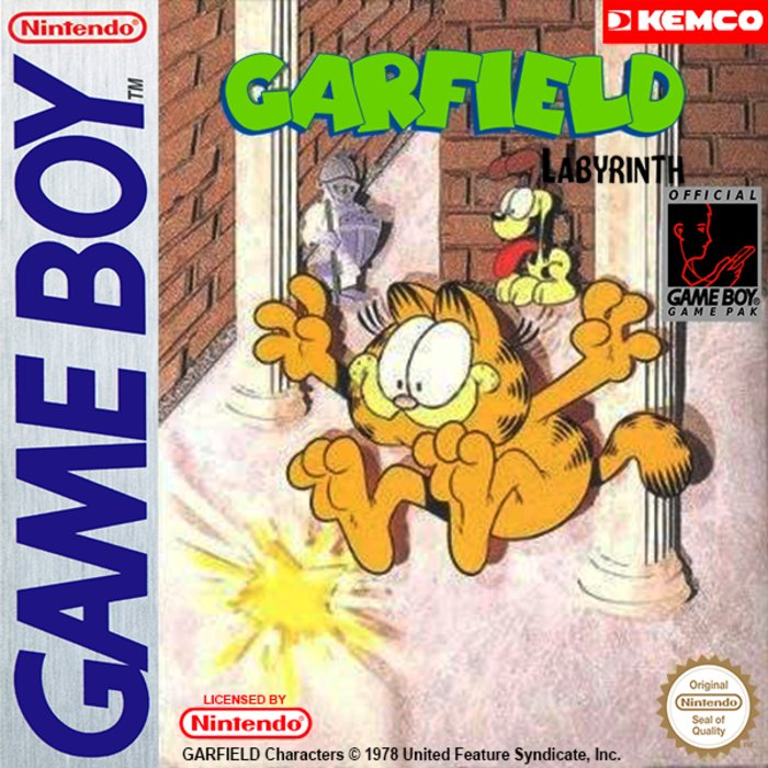 Garfield Labyrinth box art