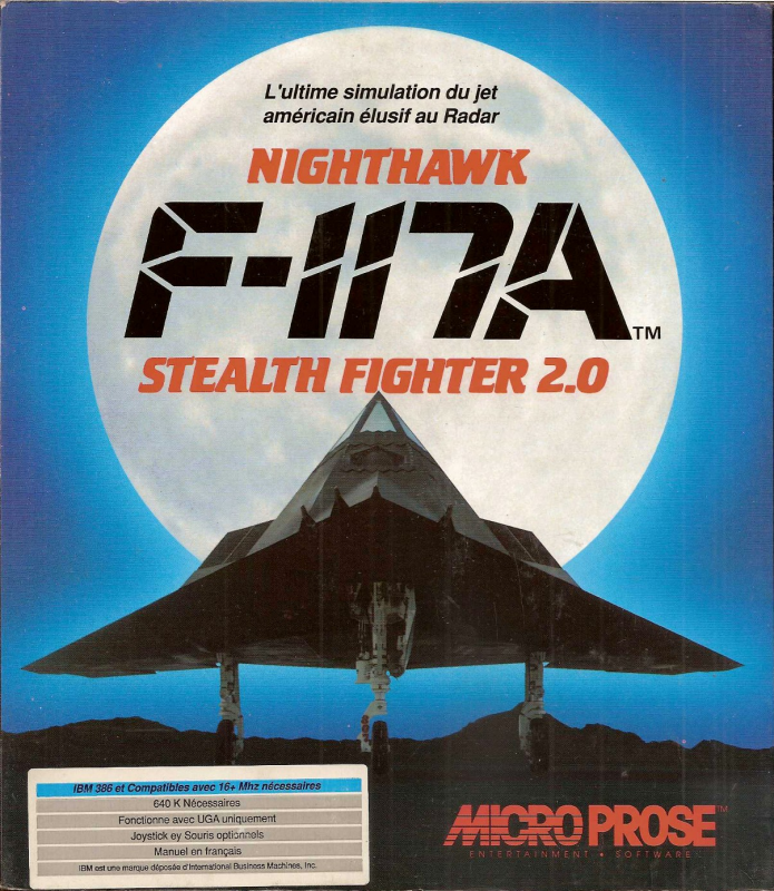 F-117a Nighthawk Stealth Fighter 2.0 — box-2D (FR)