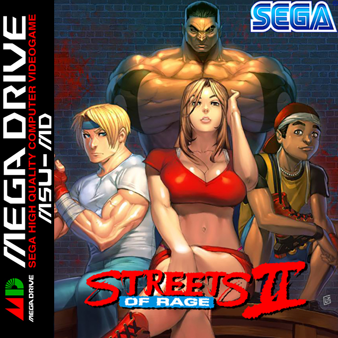 Streets of Rage II box art