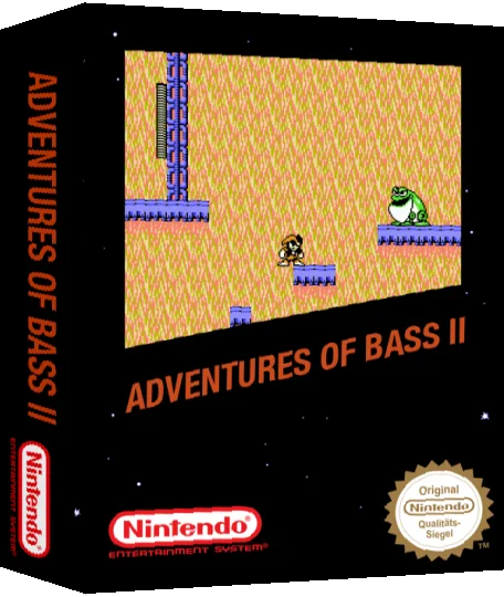 Adventures Of Bass 2 — box-3D (SS)