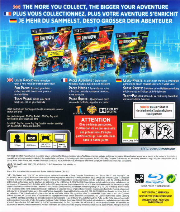 LEGO Dimensions — box-2D-back (EU)
