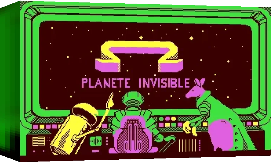 Omega : Planete Invisible — box-3D (WOR)