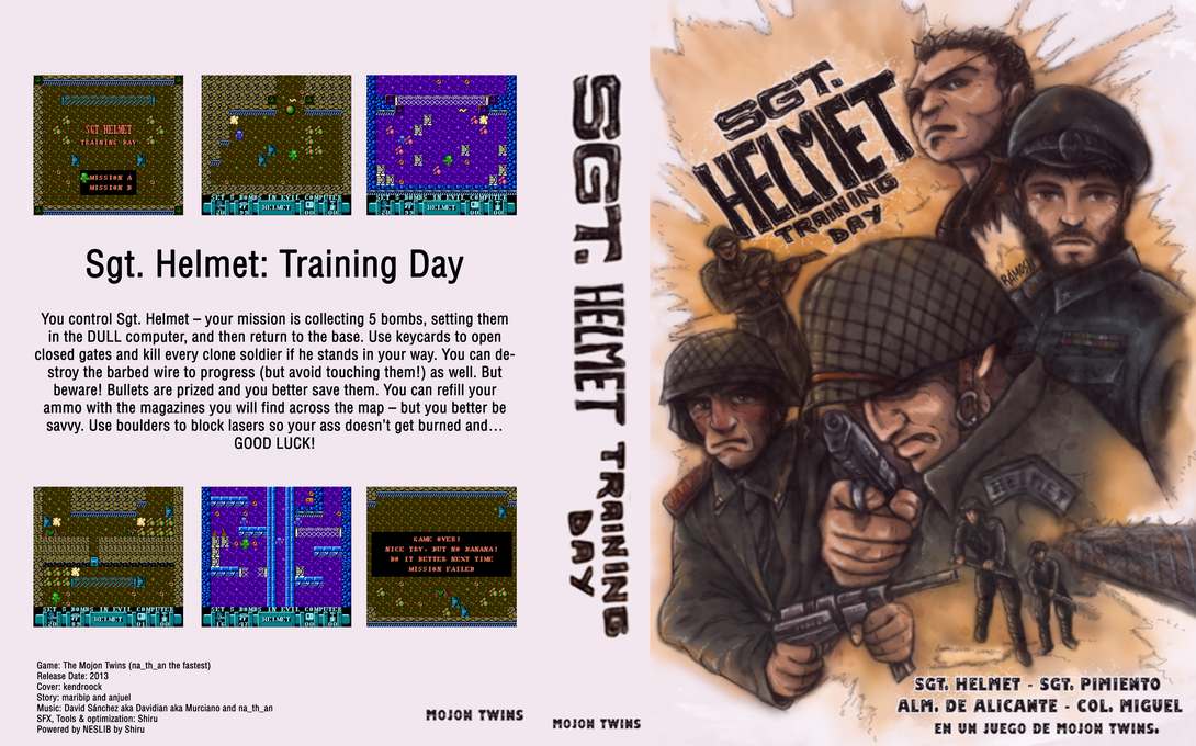 Sgt. Helmet Training Day — box-texture (WOR)
