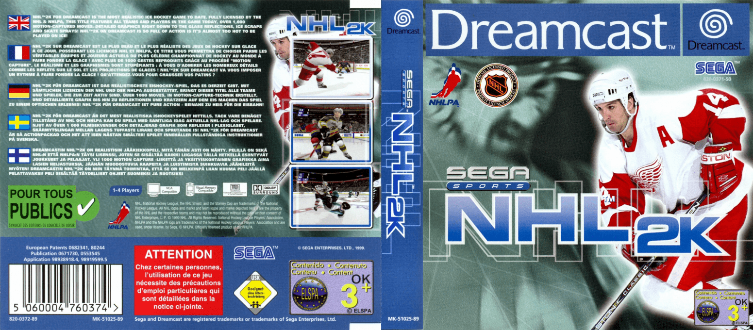 NHL 2K — box-texture (EU)
