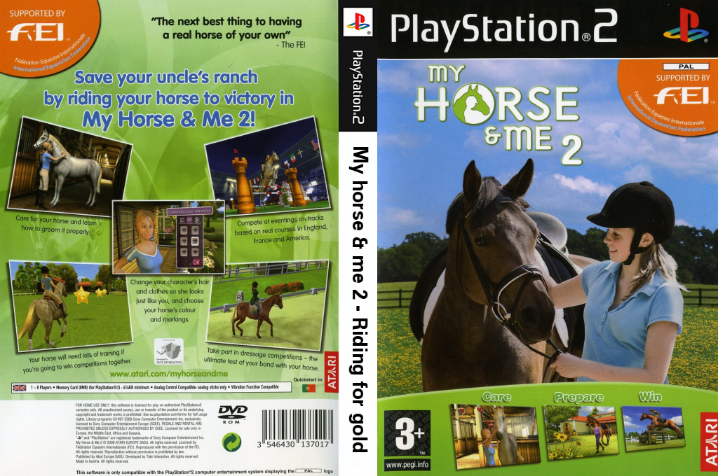 My Horse & Me 2 — box-texture (EU)