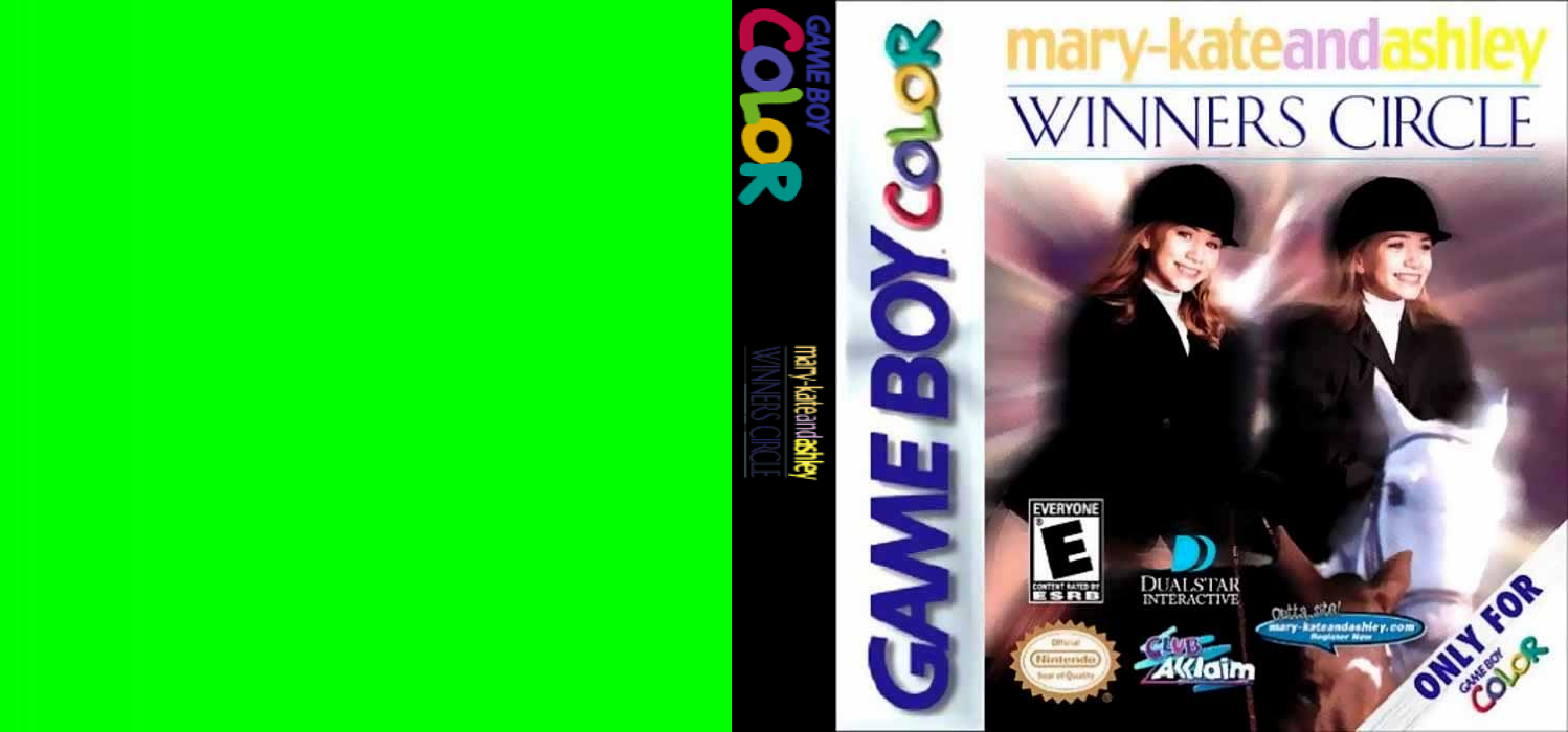 Mary-Kate and Ashley - Winners Circle — box-texture (US)