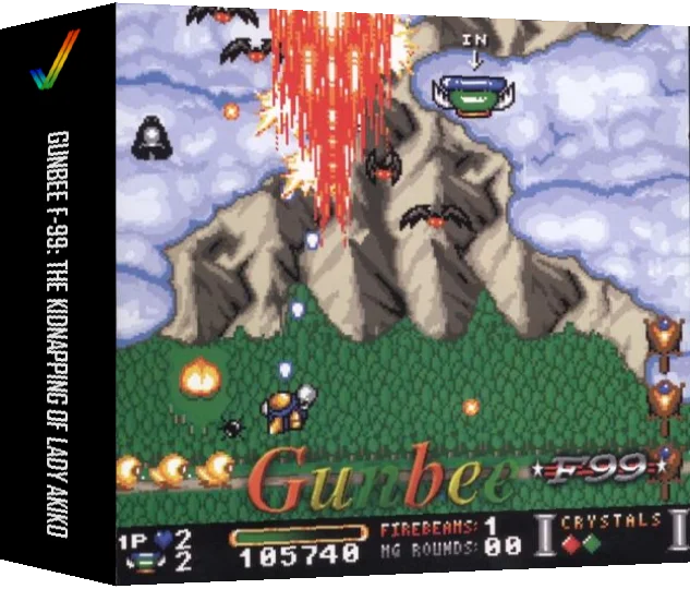 Gunbee F-99 - The Kidnapping Of Lady Akiko — box-3D (CUS)
