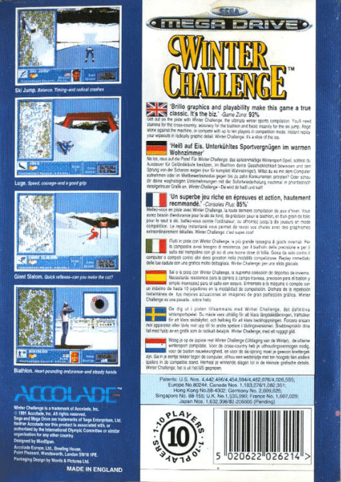 Winter Challenge — box-2D-back (EU)