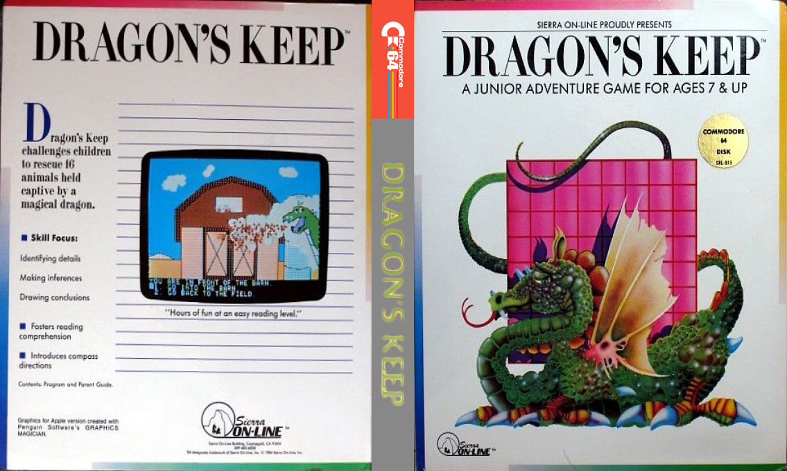 Dragon's Keep — box-texture (US)