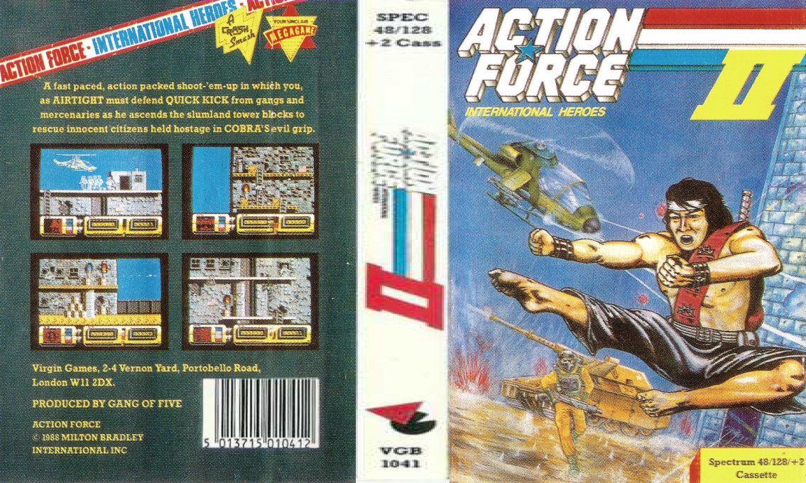 Action Force II - International Heroes — box-texture (EU)