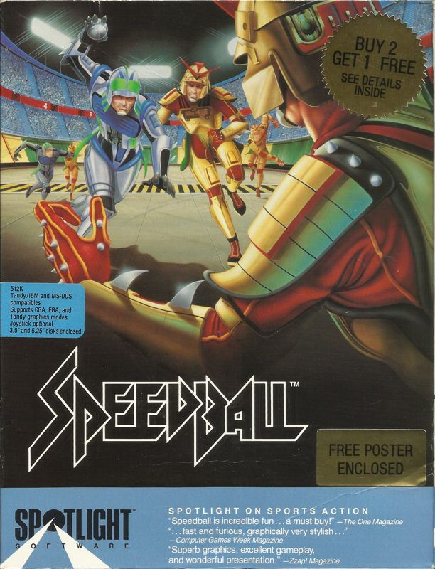 Speedball box art
