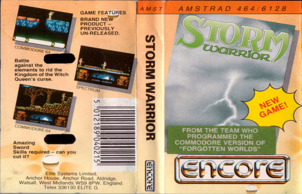 Storm Warrior — box-texture (EU)
