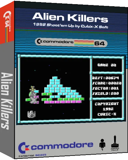 Alien Killers — box-3D (CUS)