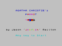 Agatha Christie's Parrot — sstitle (UK)