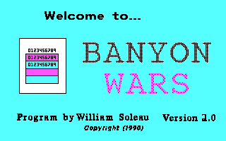 The Banyon Wars box art