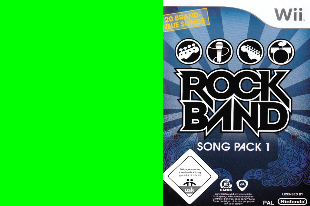 Rock Band Song Pack 1 — box-texture (DE)