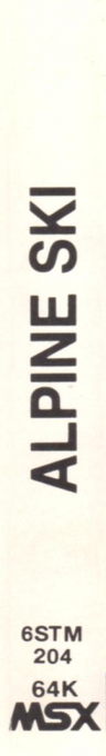 Alpine Ski — box-2D-side (SP)