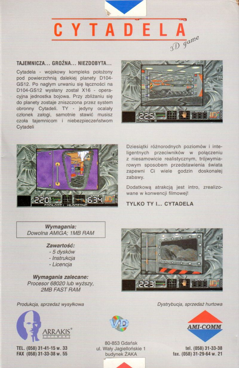 The Citadel — box-2D-back (WOR)