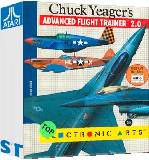 Chuck Yeager's Advanced Flight Trainer 2.0 — box-3D (EU)