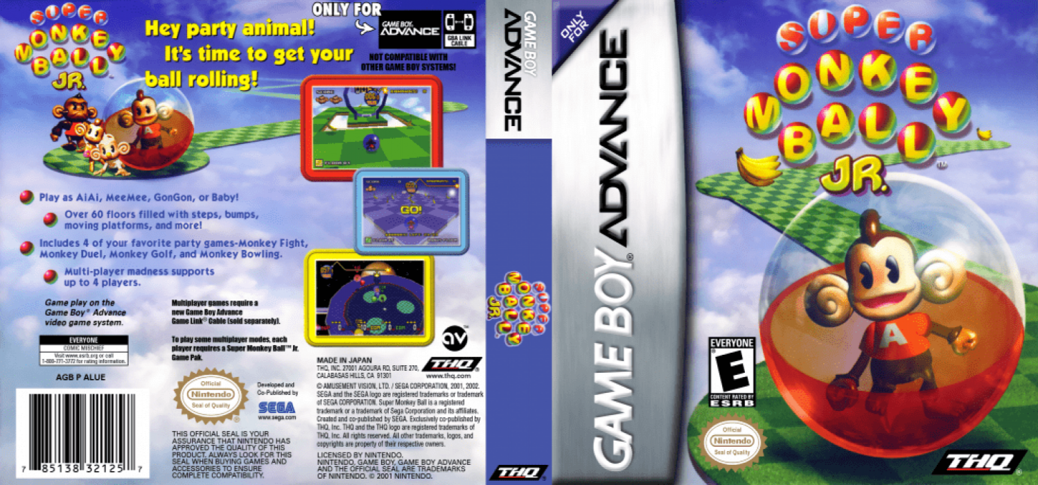 Super Monkey Ball Jr. — box-texture (US)