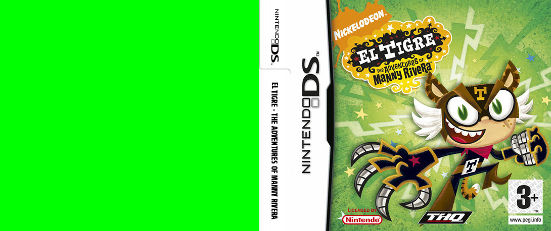 Tigre, El - The Adventures of Manny Rivera — box-texture (EU)