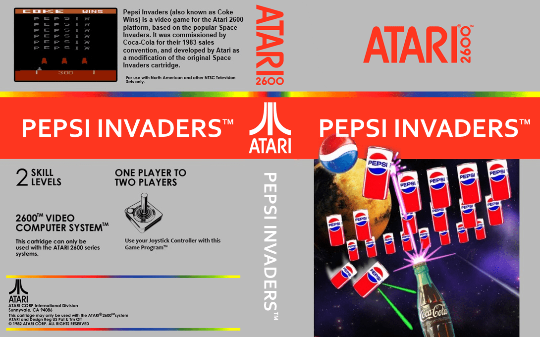 Pepsi Invaders — box-texture (US)